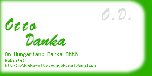 otto danka business card