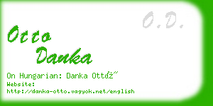 otto danka business card
